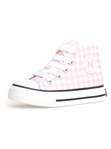 Naturino Sneakers "Ylfas" wit/lichtroze