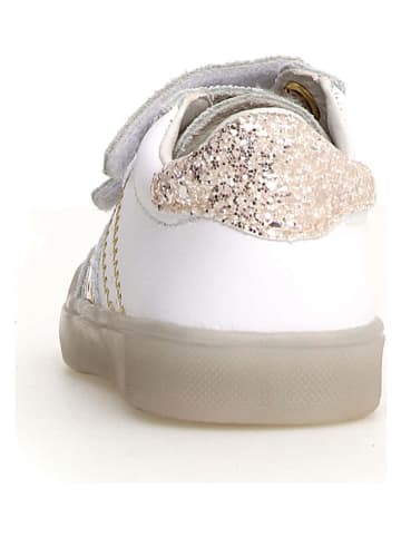 Naturino Leren sneakers "Riby" wit/beige