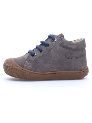 Naturino Leder-Lauflernschuhe "Cocoon" in Grau