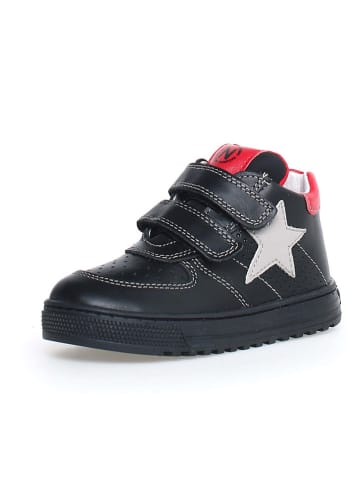 Naturino Leren sneakers "Hess" zwart