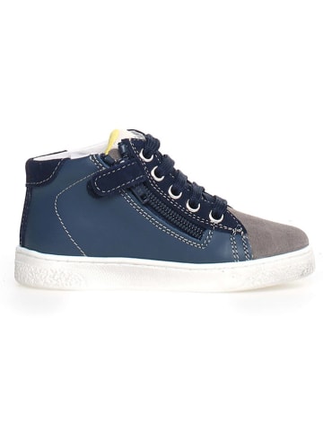 Naturino Leder-Sneakers "Pinn" in Dunkelblau