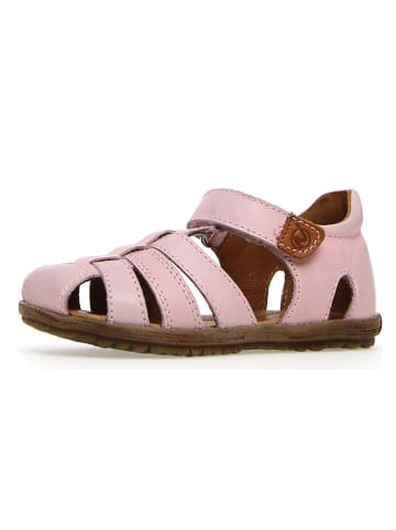 Naturino Leder-Halbsandalen "Lagoon" in Rosa