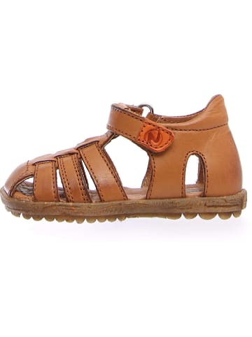 Naturino Leren enkelsandalen lichtbruin