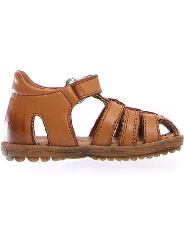 Naturino Leren enkelsandalen lichtbruin