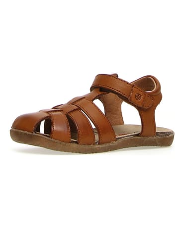 Naturino Leder-Halbsandalen "Scout" in Braun