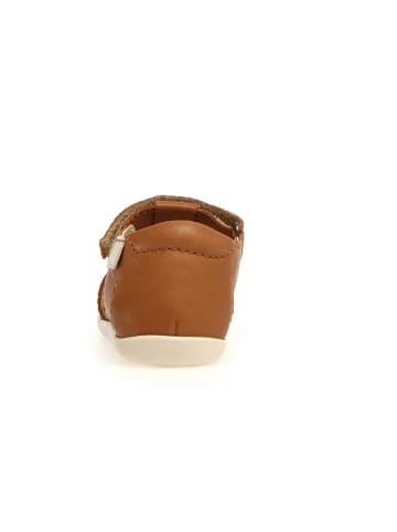 Naturino Leren enkelsandalen lichtbruin