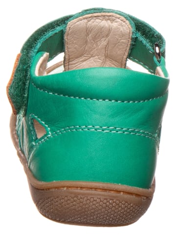 Naturino Leder-Halbsandalen "5273" in Grün
