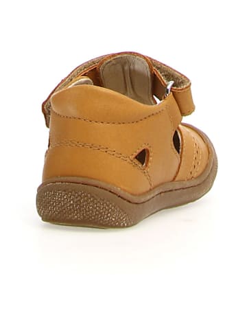 Naturino Leren enkelsandalen lichtbruin