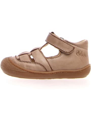 Naturino Leder-Halbsandalen "Wad" in Hellbraun
