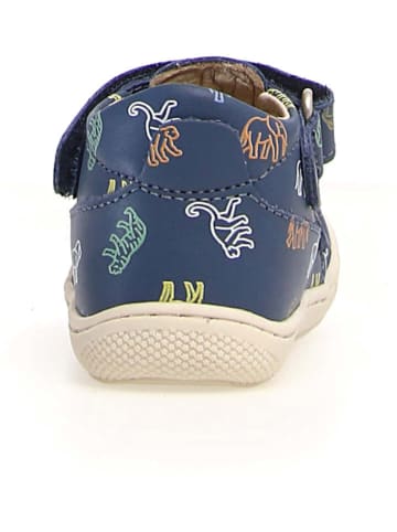 Naturino Leder-Halbsandalen "Puffy" in Dunkelblau