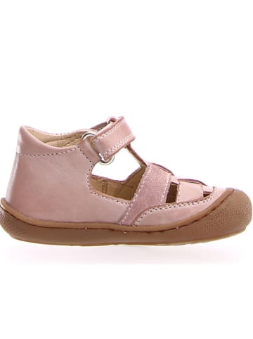 Naturino Leder-Halbsandalen in Rosa