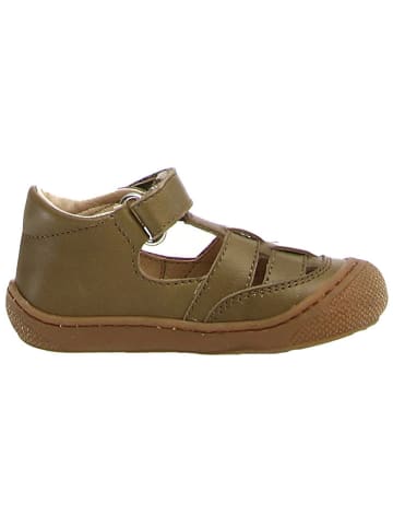 Naturino Leder-Halbsandalen "5282 Nappa" in Khaki