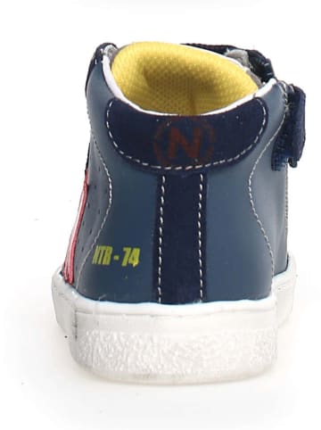 Naturino Leder-Sneakers "Pinn" in Dunkelblau