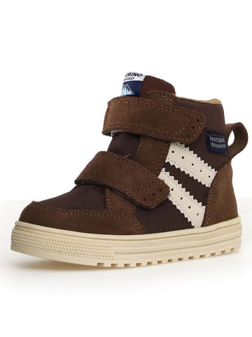 Naturino Leder-Sneakers "Tabby" in Braun