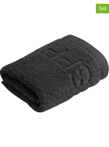 ESPRIT 6-delige set: handdoeken "Modern Solid" antraciet