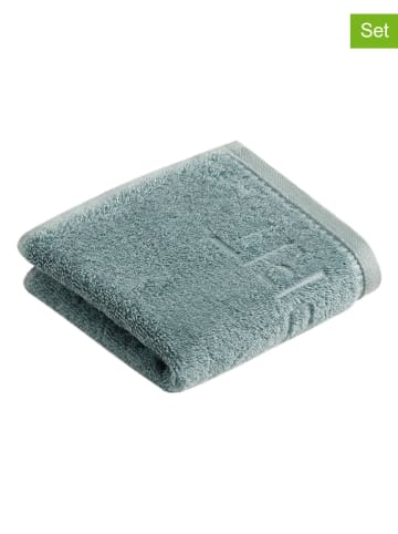 ESPRIT 6-delige set: gastendoeken "Modern Solid" groen