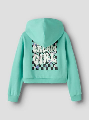 name it Hoodie "Tara" cyaan