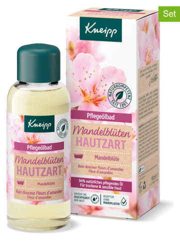 Kneipp 2er-Set: Pflegeölbäder "Mandelblüten Hautzart", je 100 ml
