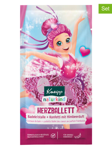 Kneipp 12er-Set: Badekristalle + Konfetti "Herzballett", je 40 g