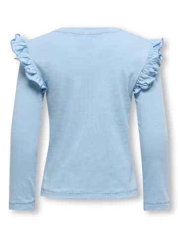 KIDS ONLY Longsleeve "Sylvia" in Hellblau