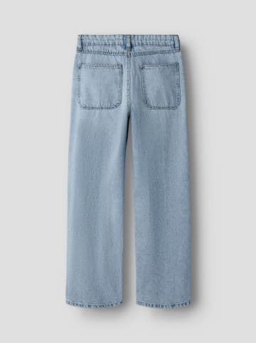 name it Dżinsy "Ryan" - Straight fit - w kolorze błękitnym