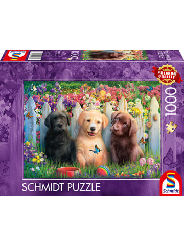 Schmidt Spiele 1.000tlg. Puzzle "Süße Welpenszene" - ab 14 Jahren