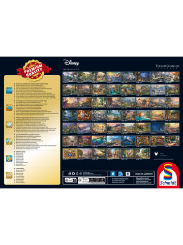 Schmidt Spiele 1.000tlg. Puzzle "Disney, Fox and Hound" - ab 12 Jahren