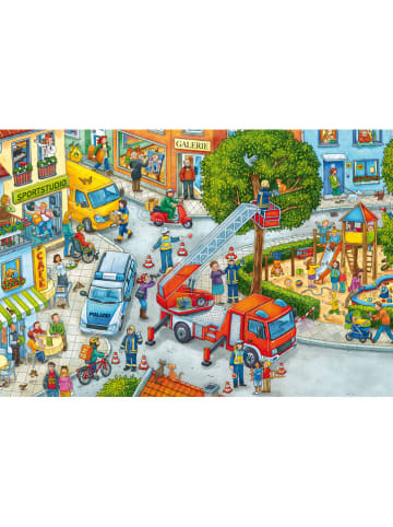 Schmidt Spiele 3x 24tlg. Puzzle "Feuerwehr" - ab 3 Jahren