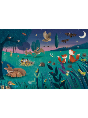 Schmidt Spiele 3x 24tlg. Puzzle "Wald & Wiesentiere" - ab 3 Jahren