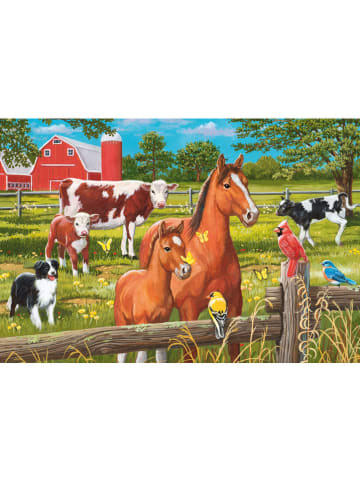 Schmidt Spiele 3x 48tlg. Puzzle "Tiere auf dem Bauernhof" - ab 4 Jahren