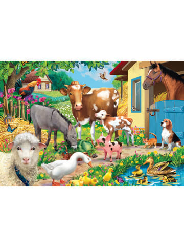 Schmidt Spiele 60tlg. Puzzle "Bauernhof Tiere" - ab 5 Jahren
