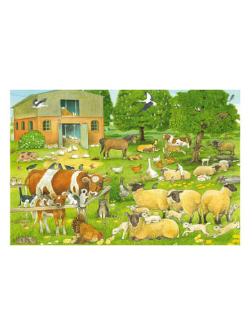 Schmidt Spiele 100tlg. Puzzle "Tierkinder auf dem Bauernhof" - ab 6 Jahren
