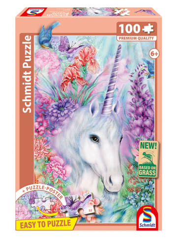 Schmidt Spiele 100tlg. Puzzle "Sanfte Einhornschönheit" - ab 6 Jahren