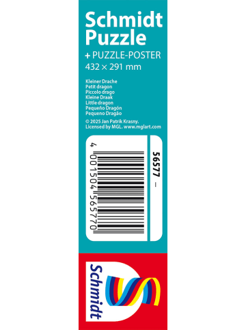 Schmidt Spiele 150tlg. Puzzle "Kleiner Drache" - ab 7 Jahren