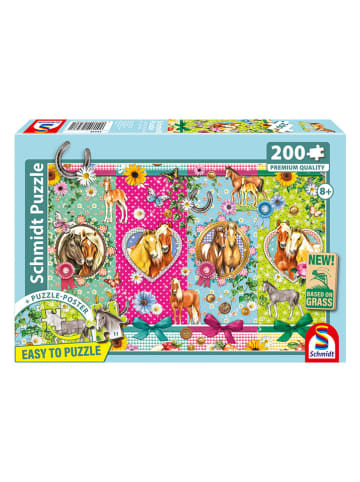 Schmidt Spiele 200tlg. Puzzle "Alles fürs Pferdeglück" - ab 8 Jahren