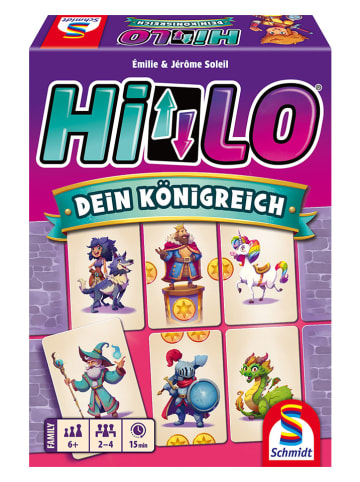 Schmidt Spiele Kartenspiel "HiLo®, Dein Königreich" - ab 6 Jahren