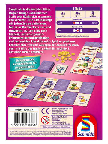 Schmidt Spiele Kartenspiel "HiLo®, Dein Königreich" - ab 6 Jahren
