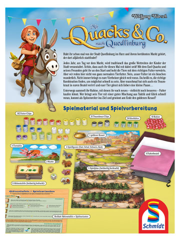 Schmidt Spiele Brettspiel "Mit Quacks & Co. nach Quedlinburg" - ab 6 Jahren