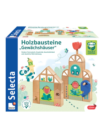 Selecta Holzbausteine "Gewächshäuser" - ab 12 Monaten