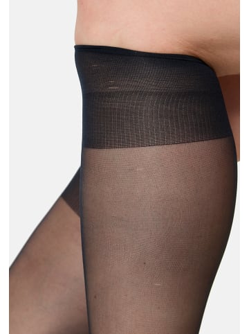 Nur Die 5er-Set: Kniestrümpfe in Schwarz - 15 DEN