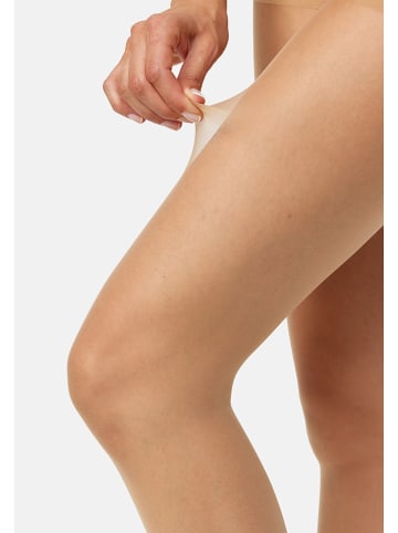 Nur Die Rajstopy (2 pary) "Goodbye running stitches" w kolorze beżowym - 20 DEN