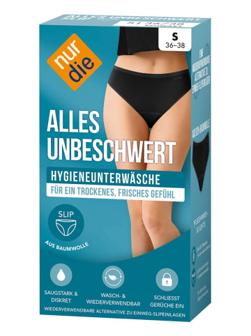 Nur Die Slip in Schwarz