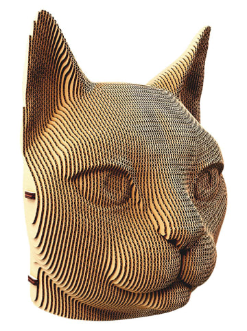 Cartonic 3D-Puzzle ''Cat'' in Hellbraun