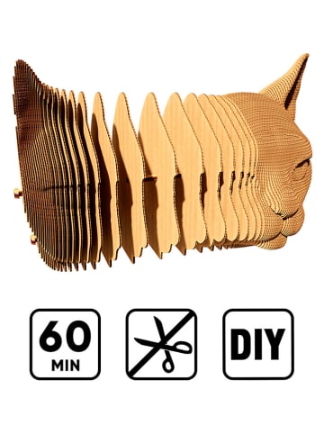 Cartonic 3D-puzzel ''Cat'' lichtbruin