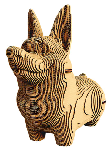 Cartonic Puzzle 3D "Corgi" w kolorze jasnobrązowym