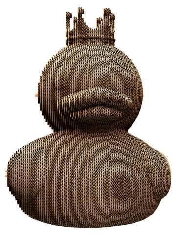 Cartonic Puzzle 3D "Duck" w kolorze jasnobrązowym