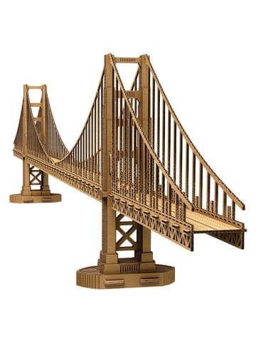 Cartonic 3D-Puzzle ''Golden Gate Bridge'' in Hellbraun