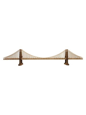 Cartonic Puzzle 3D "Golden Gate Bridge" w kolorze jasnobrązowym