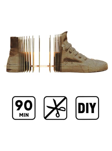 Cartonic 3D-puzzel ''High Top Sneaker'' lichtbruin