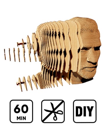 Cartonic 3D-Puzzle ''Lionel Messi'' in Hellbraun